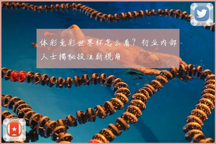 体彩竞彩世界杯怎么看？行业内部人士揭秘投注新视角