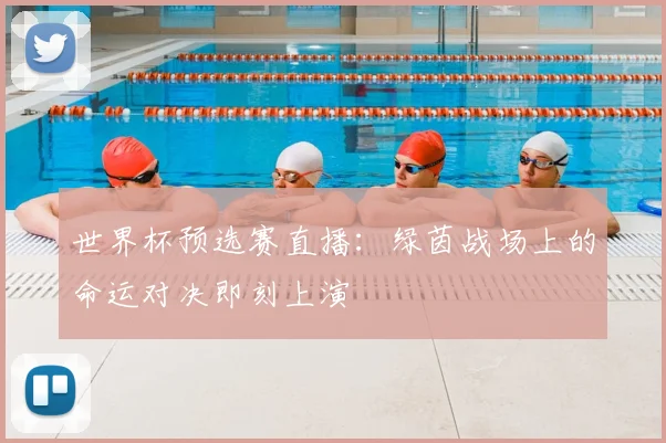 世界杯预选赛直播:绿茵战场上的命运对决即刻上演